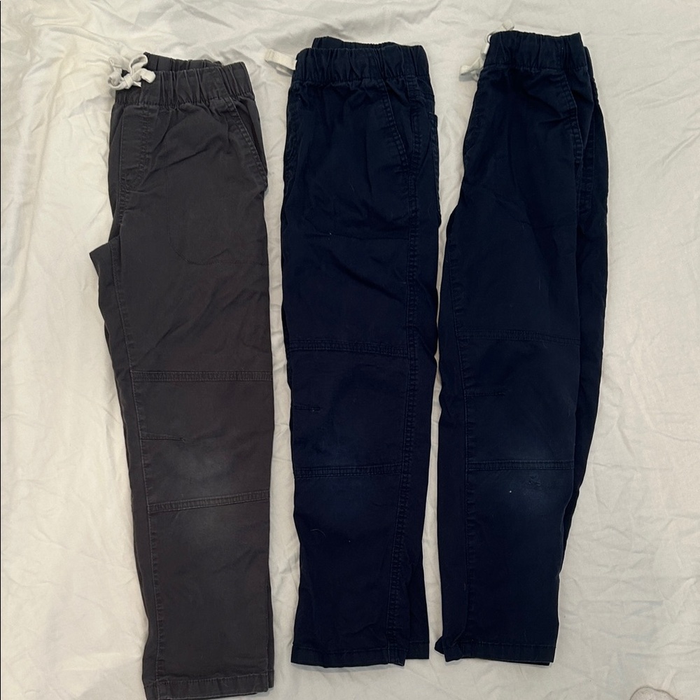 Kids' Navy and Gray Pants Set